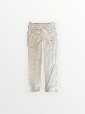 Nike Women’s White Black Swoosh Track Pants Size S